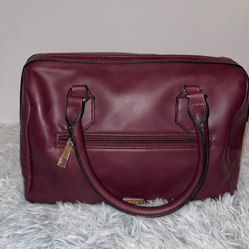 ALDO Burgundy Satchel